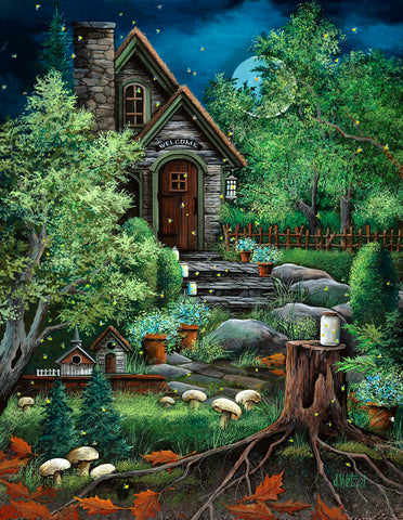 Suns Out 1000 Pc Fairyland and Fireflies