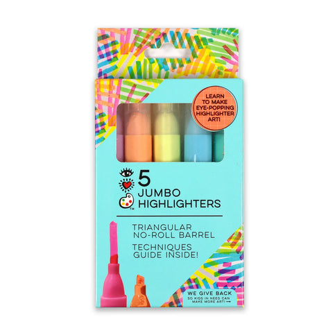 iHeartArt: 5 Jumbo Highlighters