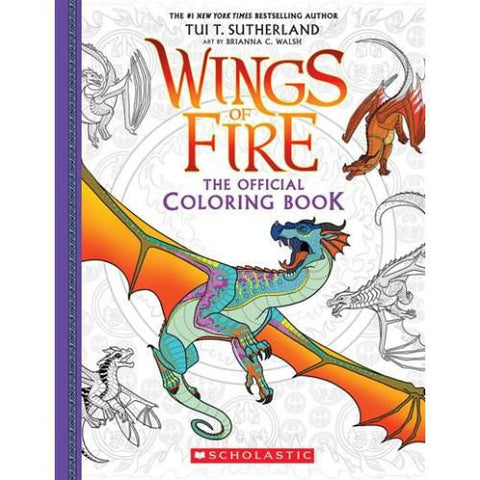 Wings of Fire Official Colouring Book