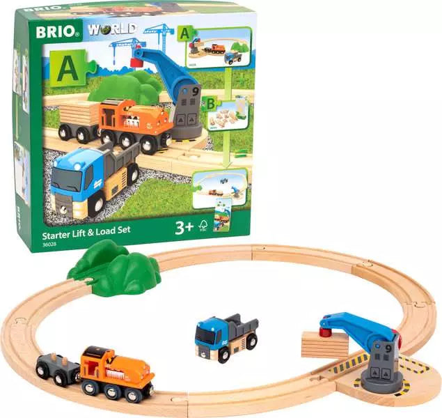 Starter Lift Load Train Set (by Brio)– Brighten Up Toys Games