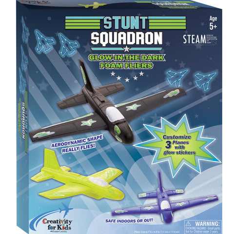 Stunt Squadron: Glow in the Dark Foam Fliers