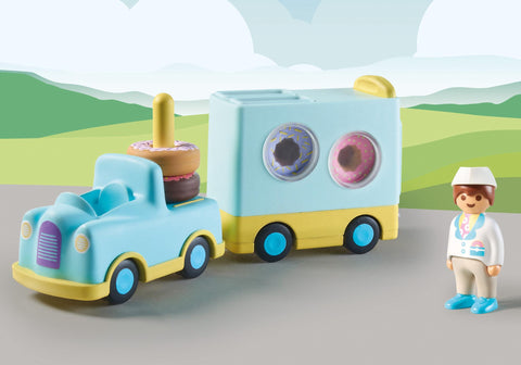 Doughnut Truck with Stacking and Sorting Feature (#71325)