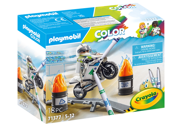 Playmobil Colour - Motorbike (#71377)