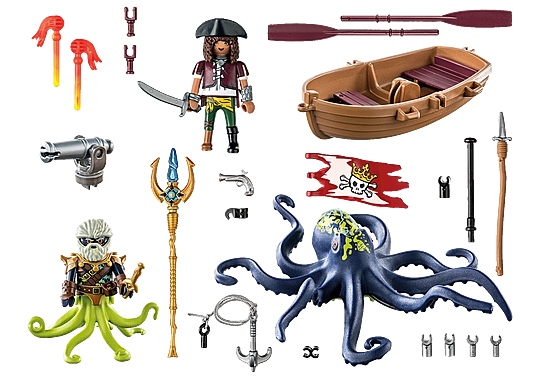 Pirates: Battle with the Giant Octopus (#71419)