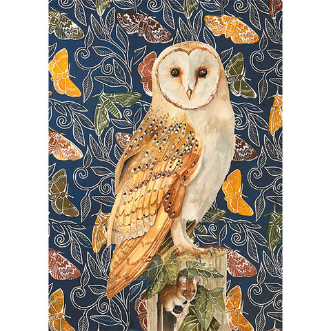 Barn Owl with Mouse (1000pc by Piatnik)