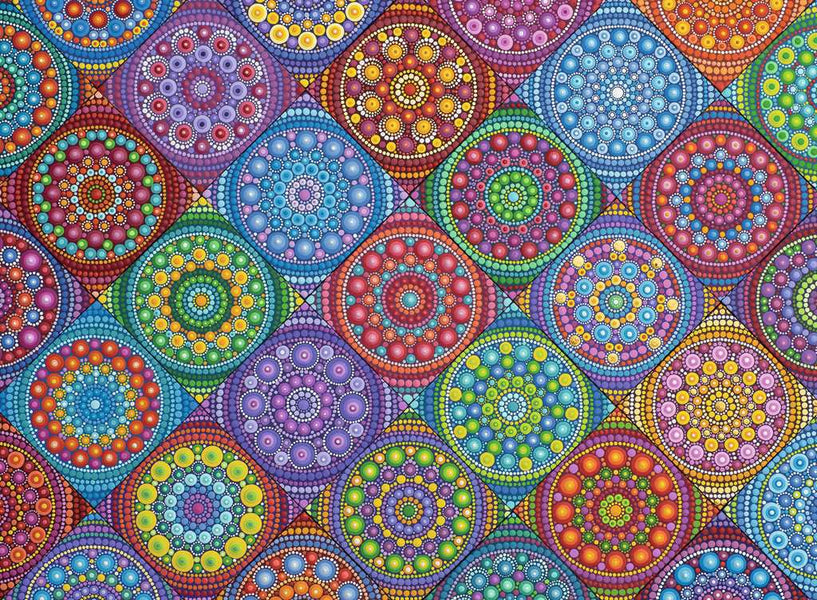 Magnificent Mandalas (Color Your World, 500 piece)– Brighten Up
