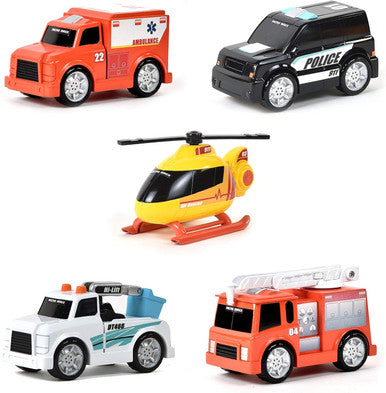 MaxxAction Micro Rescue Car & Truck City Vehicles