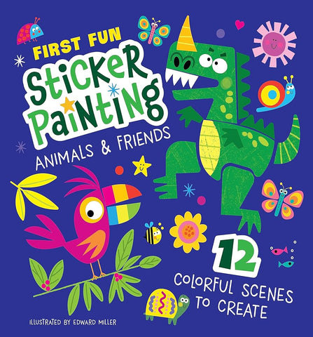 First Fun: Sticker Painting Animals & Friends