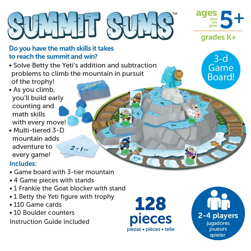 Summit Sums: A 3D Math Challenge Game