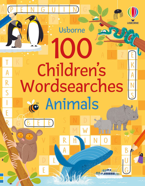 100 Children's Word Searches Book (Usborne)
