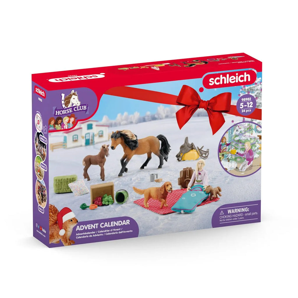 schleich HORSE CLUB アドベントカレンダー Advent Calendar Horse Club 2023 (Schleich)– Brighten Up Toys
