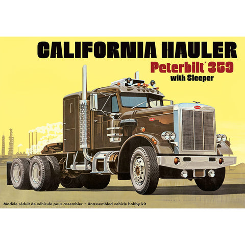 California Hauler Peterbilt 359 with Sleeper (1/25)