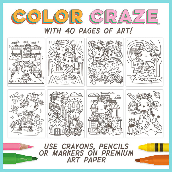 Color Craze: Colouring Book