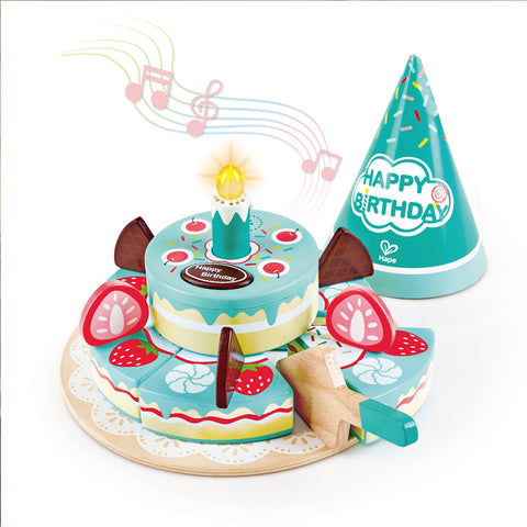 Interactive Happy Birthday Cake (Play Food by Hape)