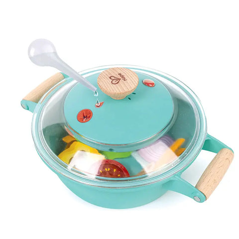 Little Chef Cooking & Steam Playset (Play Food by Hape)