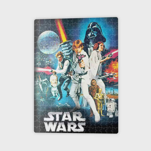 Classic Star Wars (Lenticular Jigsaw Puzzle, Tin Book)