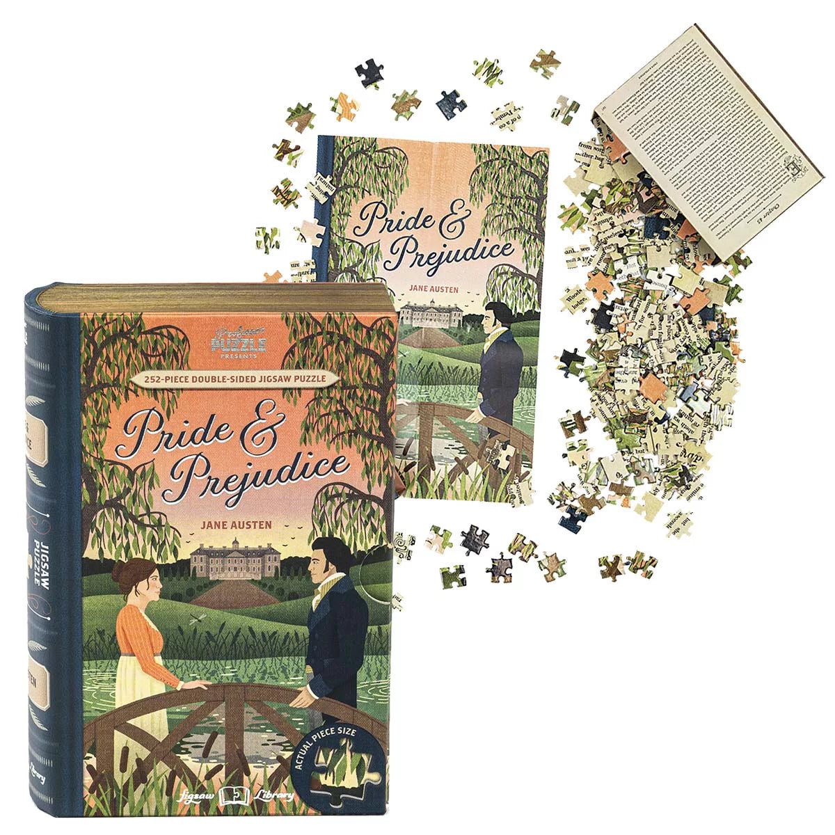 Classic Double-Sided Jigsaw Puzzle (Professor Puzzle)– Brighten Up