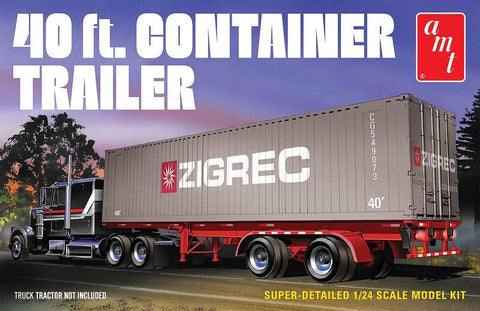 40' Semi Container Trailer (1/24)