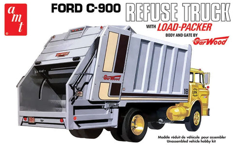 Ford C-600 GarWood Load Packer Garbage Truck (1/25)
