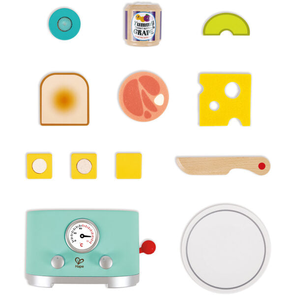 Ding and Pop-Up Toaster (Play Food by Hape)