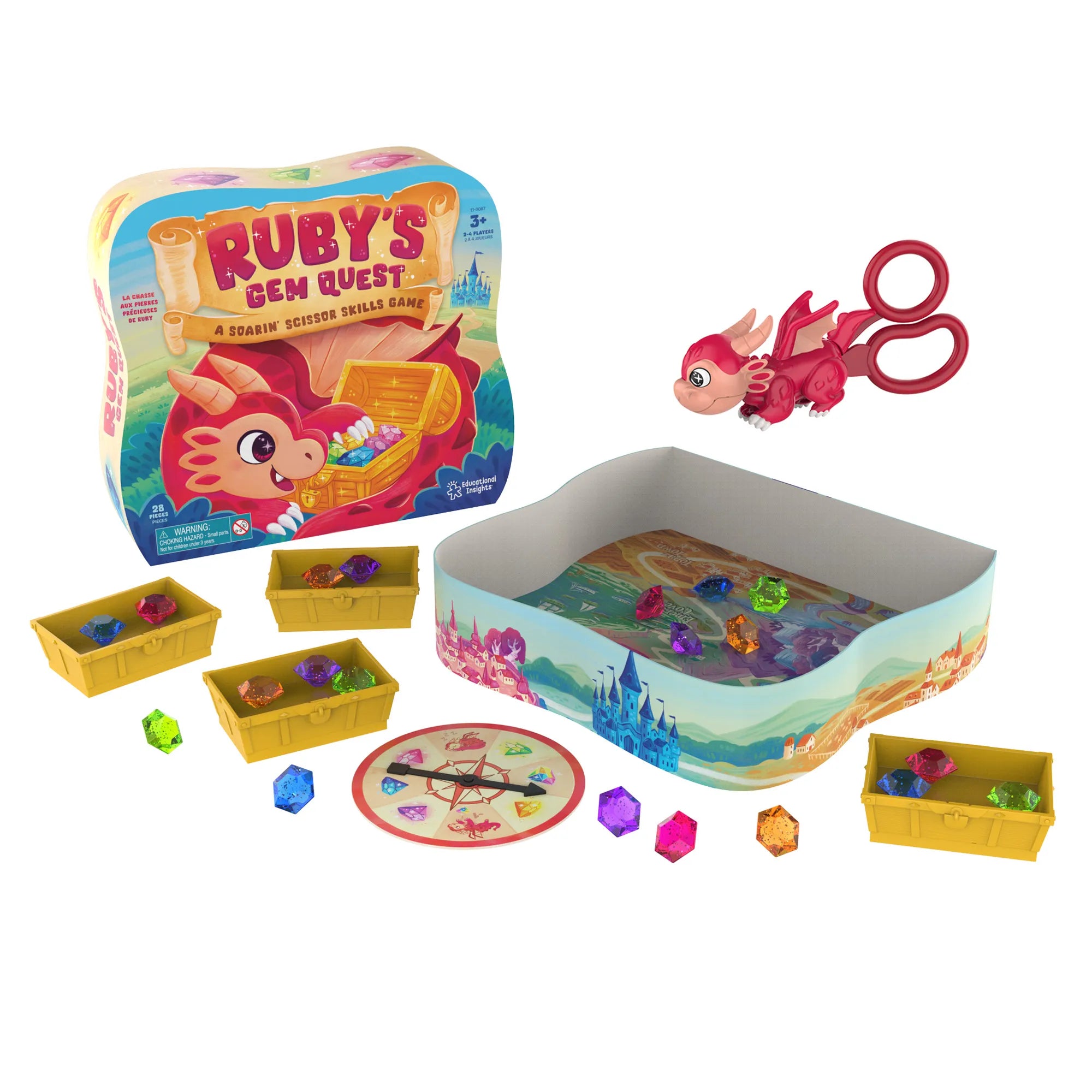 Ruby's Gem Quest - A Soarin' Scissor Skills Game