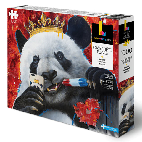 Selfie Panda (1000 pieces, Lalita's Art Shop)