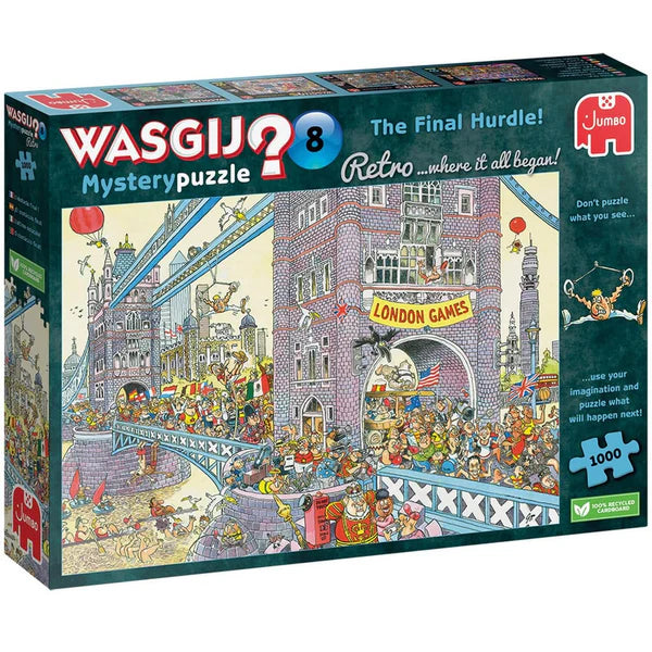 Wasgij Mystery Retro #8 The Final Hurdle! (Jumbo)