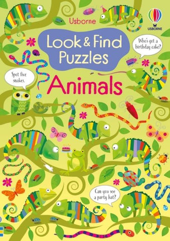 Look-and-Find Puzzle Book (Usborne)