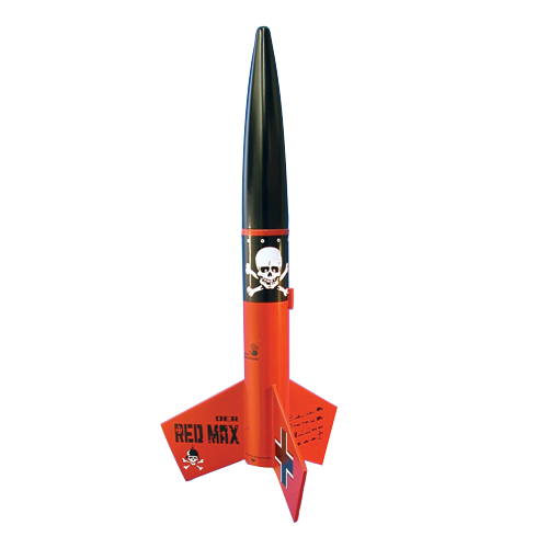 Estes Model Rocket Kit: Der Red Max
