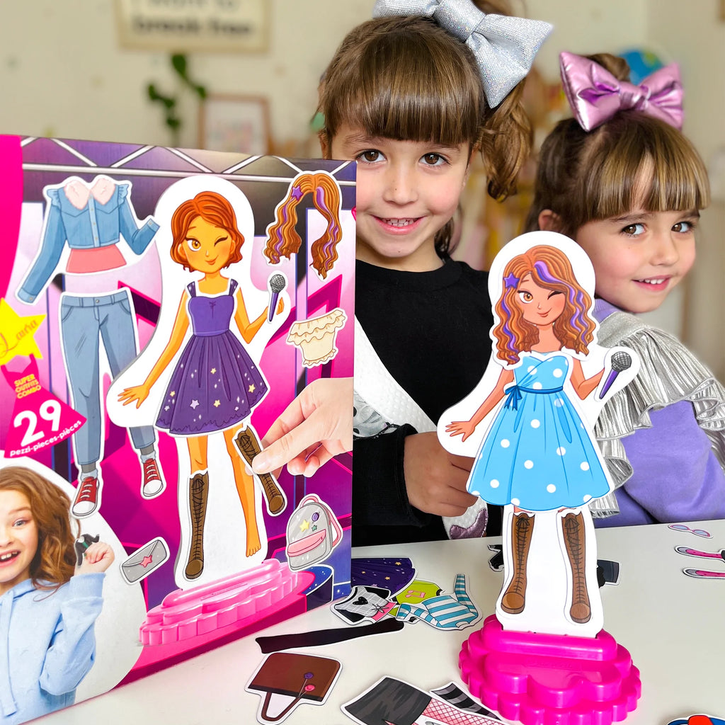 Magnetic dolls for shop boys