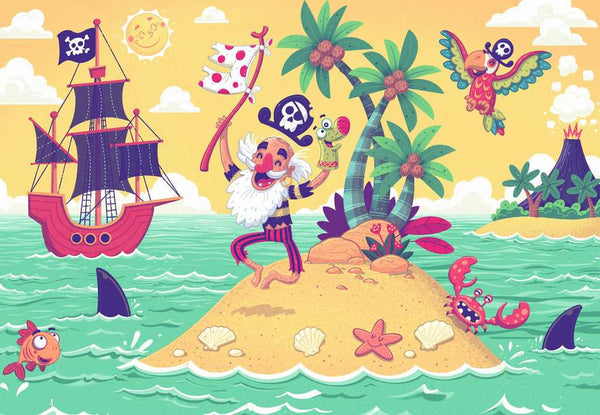 Puzzle & Play: Pirate Adventure (2x24pc)