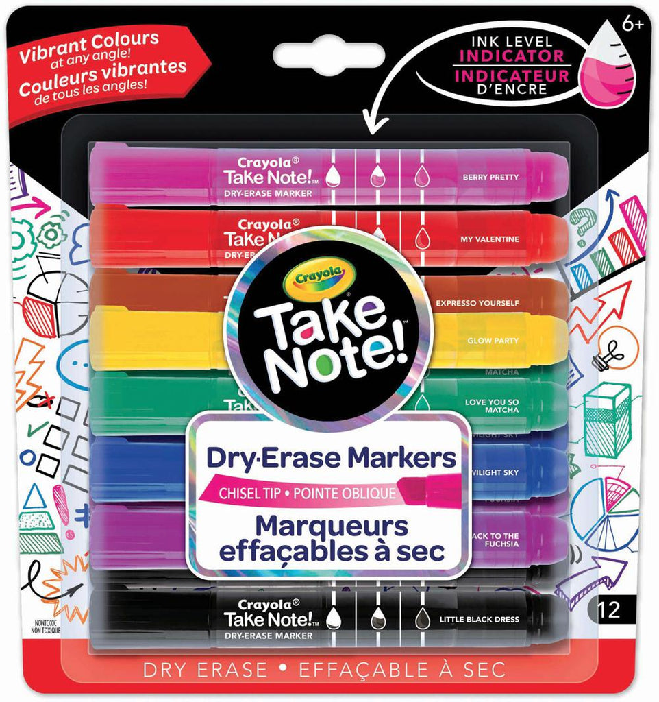 Crayola Take Note – Brighten Up Toys & Games