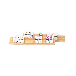 Wooden Domino Racks (2pk large size)