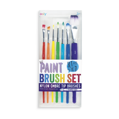 Lil' Paint Brushes (set of 7)