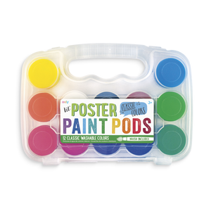 Lil' Poster Paint Pods (classic, set of 12)