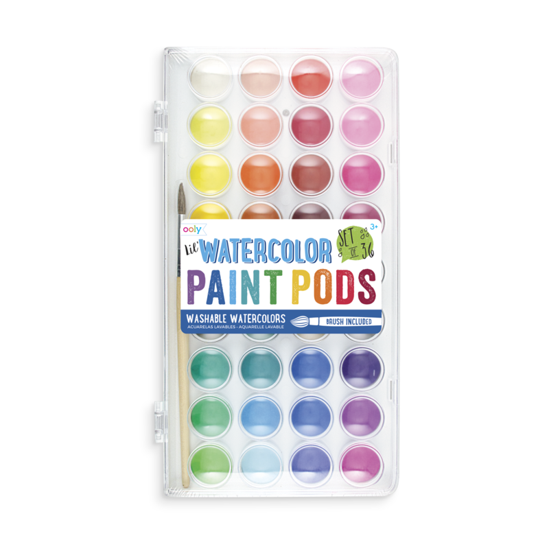 Lil Paint Pods: Watercolour (set of 36)