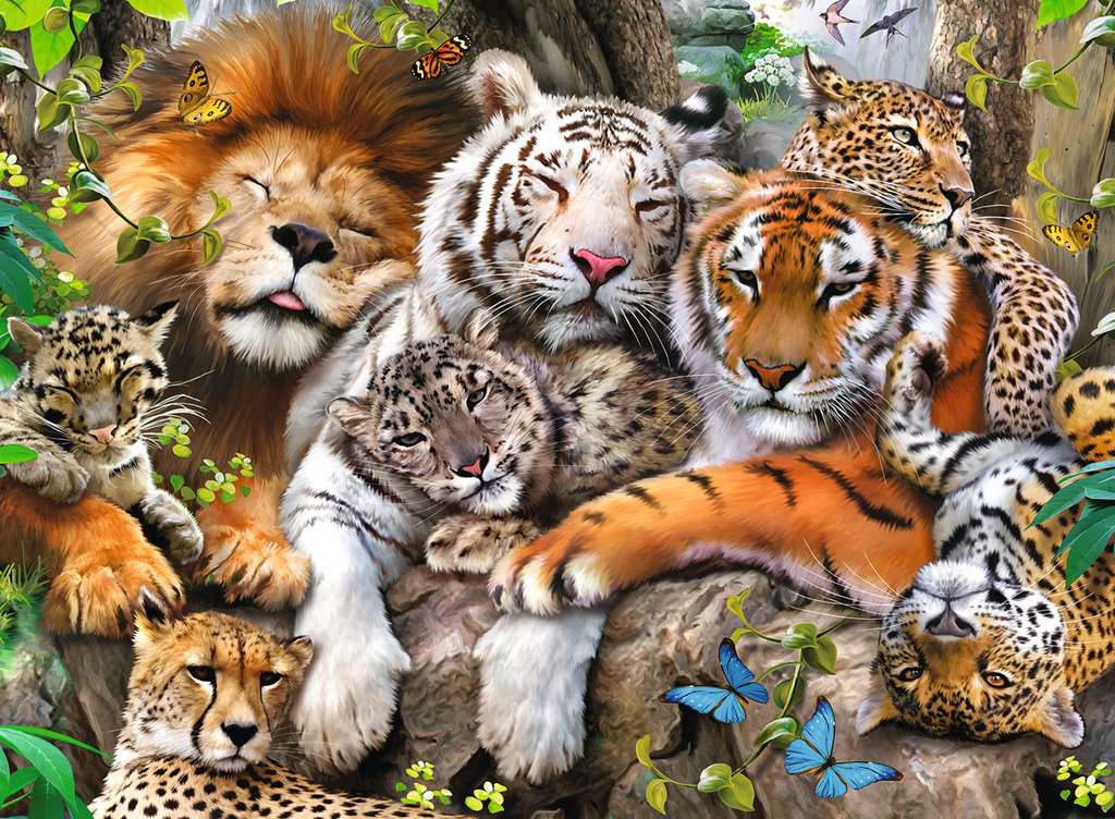 Big Cat Nap (200pc XXL)