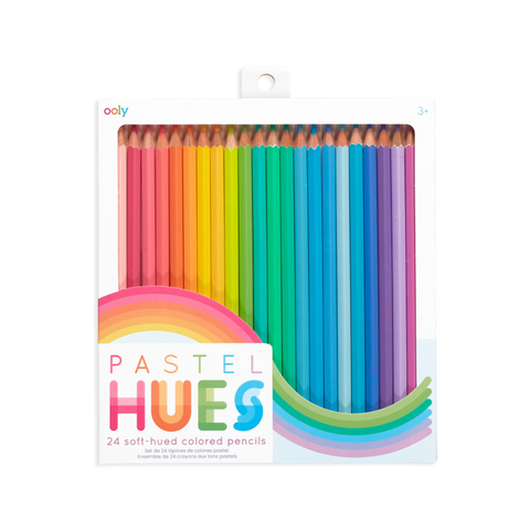 Pastel Hues Coloured Pencils (Set of 24)