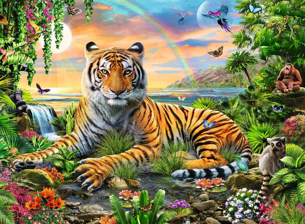 *Tiger at Sunset (300pc XXL) *