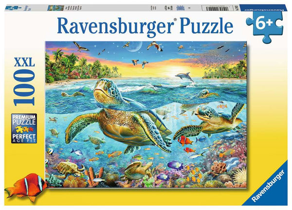 Swim with Sea Turtles (100pc XXL)