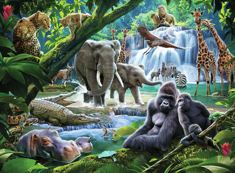 Jungle Animals (100pc XXL)