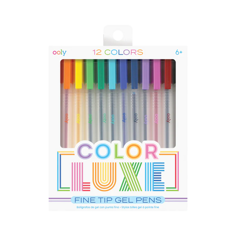 Color Luxe Gel Pens (set of 12)