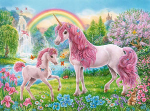 Magical Unicorns (with Colouring Book) (100pc)