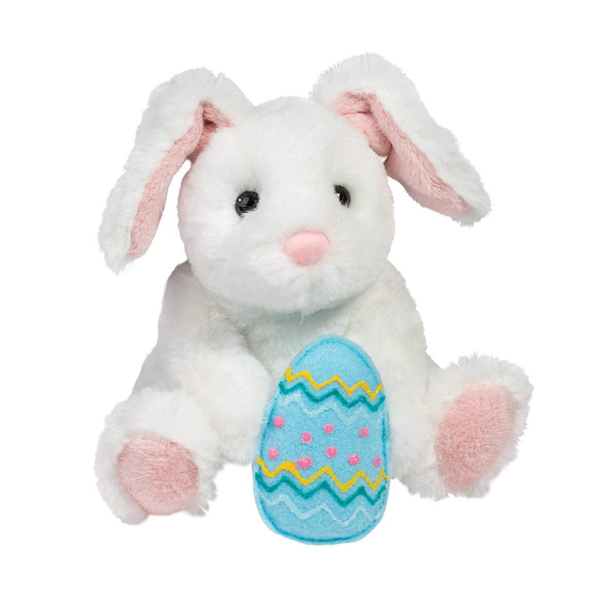 Rosie White Bunny with Easter Egg– Brighten Up Toys & Games