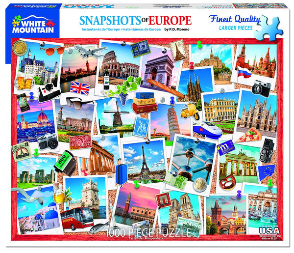 Snapshots of Europe