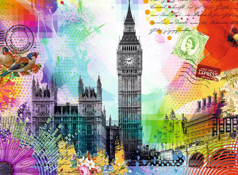 London Postcard (500 piece)