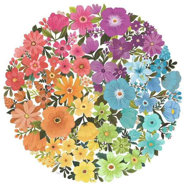 Flowers (Circles of Colour, 500 piece)