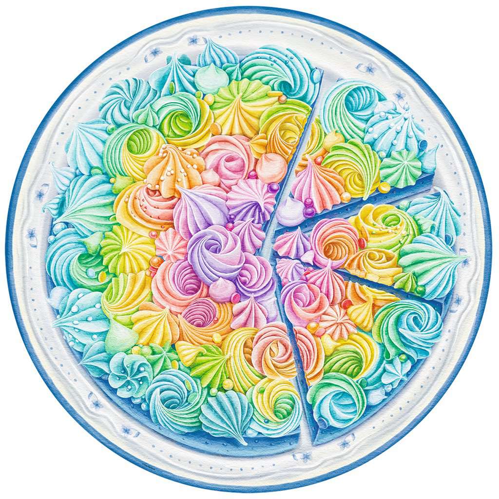 Rainbow Cake (Circles of Colour, 500 piece)