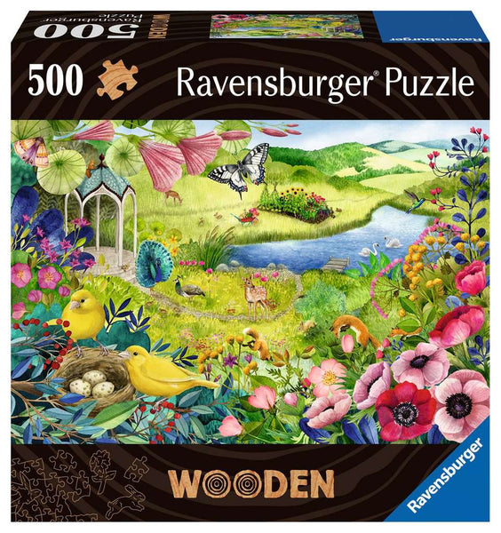 Garden Puzzle (Wooden, 500pc)