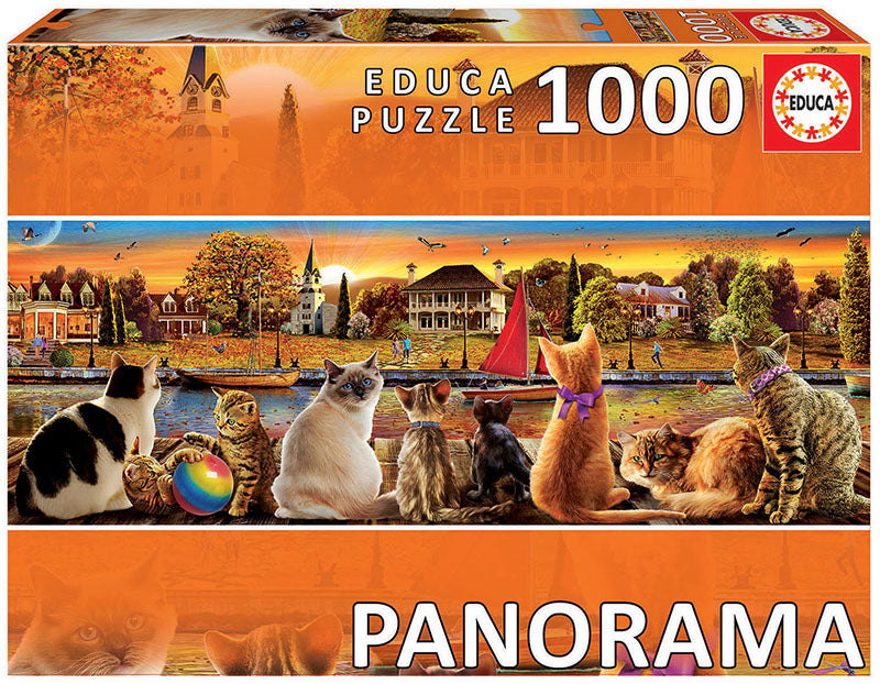 Cats on the Quay (1000pc)